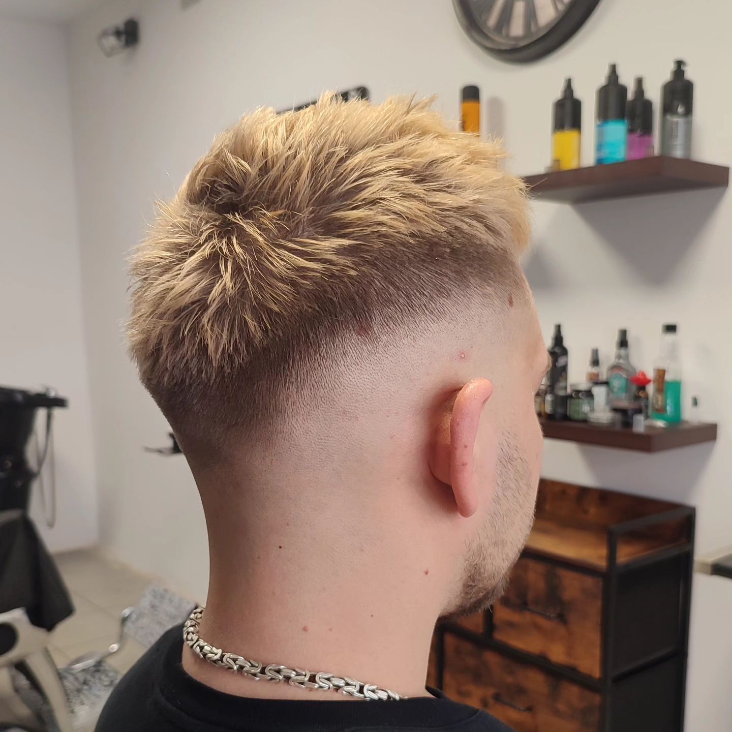 Textured haircut created at Good Blend